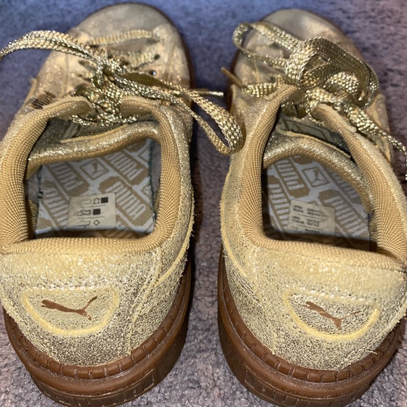 Sunkissed Puma Gold Sneakers⚜️ - Picture 3 of 6